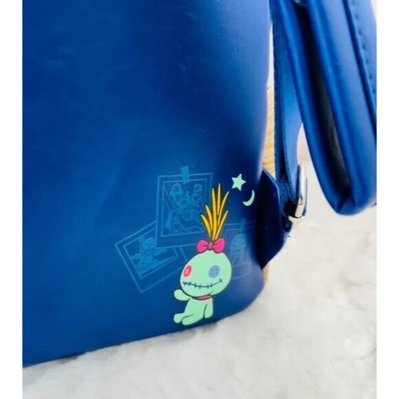 Loungefly Lilo & Stitch Aloha Crate Pineapple Mini Backpack NWT